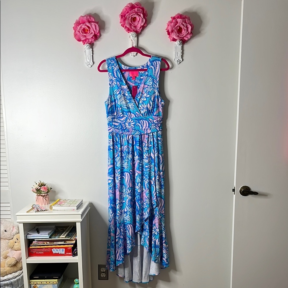 Lilly Pulitzer Moana Maxi Dress in Amalfi Blue
Sound The Sirens, Size M, NWT - Picture 2 of 13